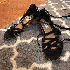 Steve Madden lace up heels